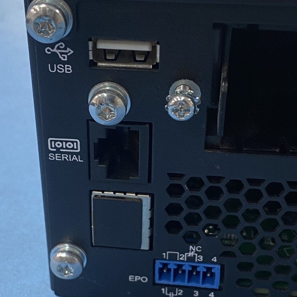 Professional UPS 3kVA APC SRT3000RMXLI USB Serial EPO Rackmount IEC Outlets