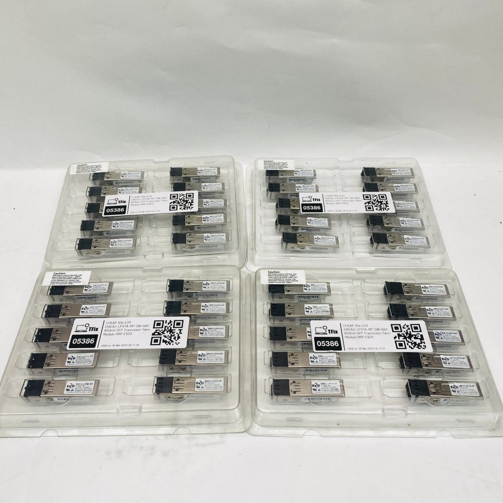 E2O EM212-LP3TA-MT 1.25Gbps 850nm LC 40x SFP Transceivers Universal