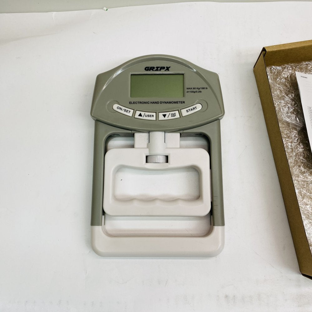 Medical Grip Strength Meter GripX Digital LCD Adjustable Handle 90kg