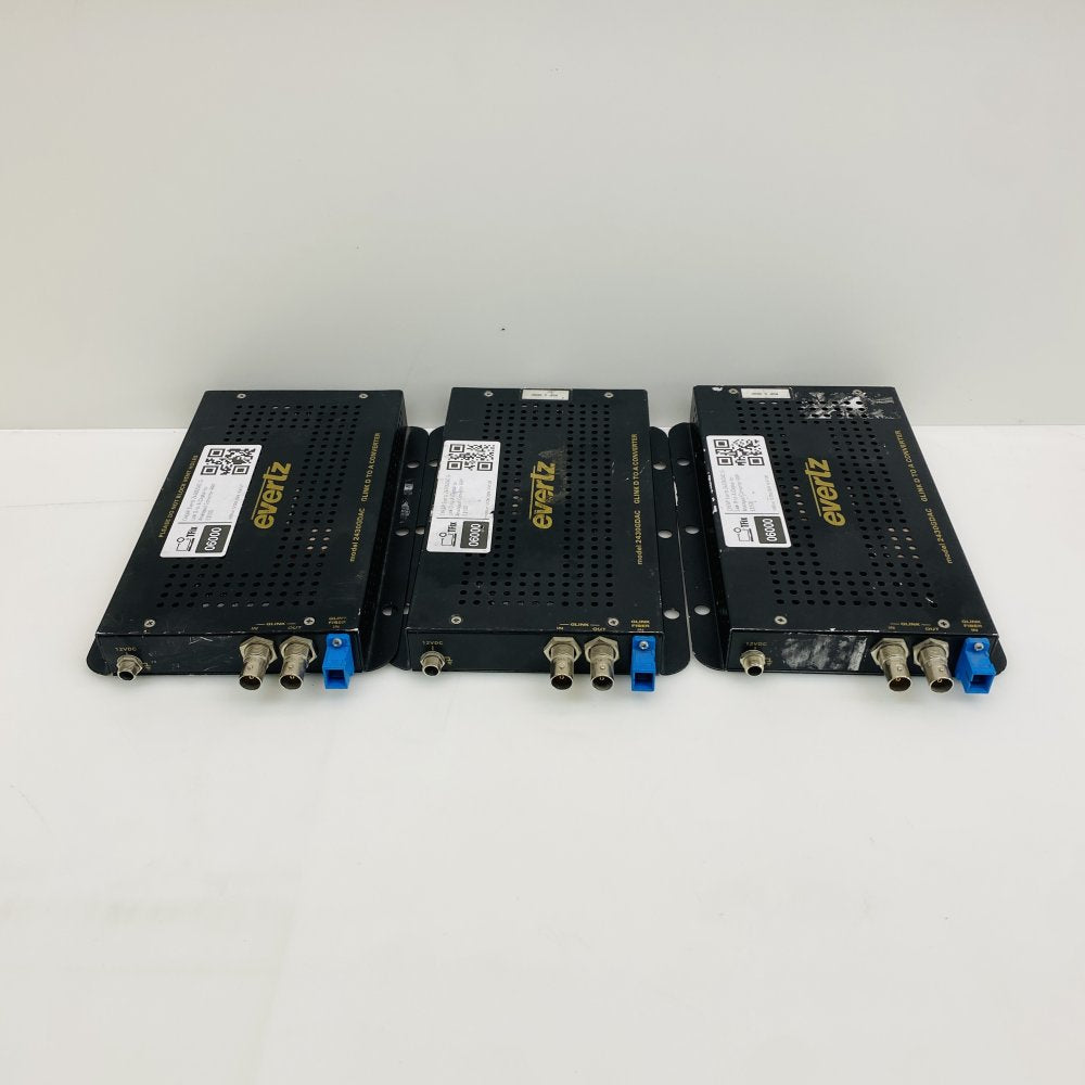 Evertz 2430GDAC G-Link Broadcast DAC Professional Converter Bundle