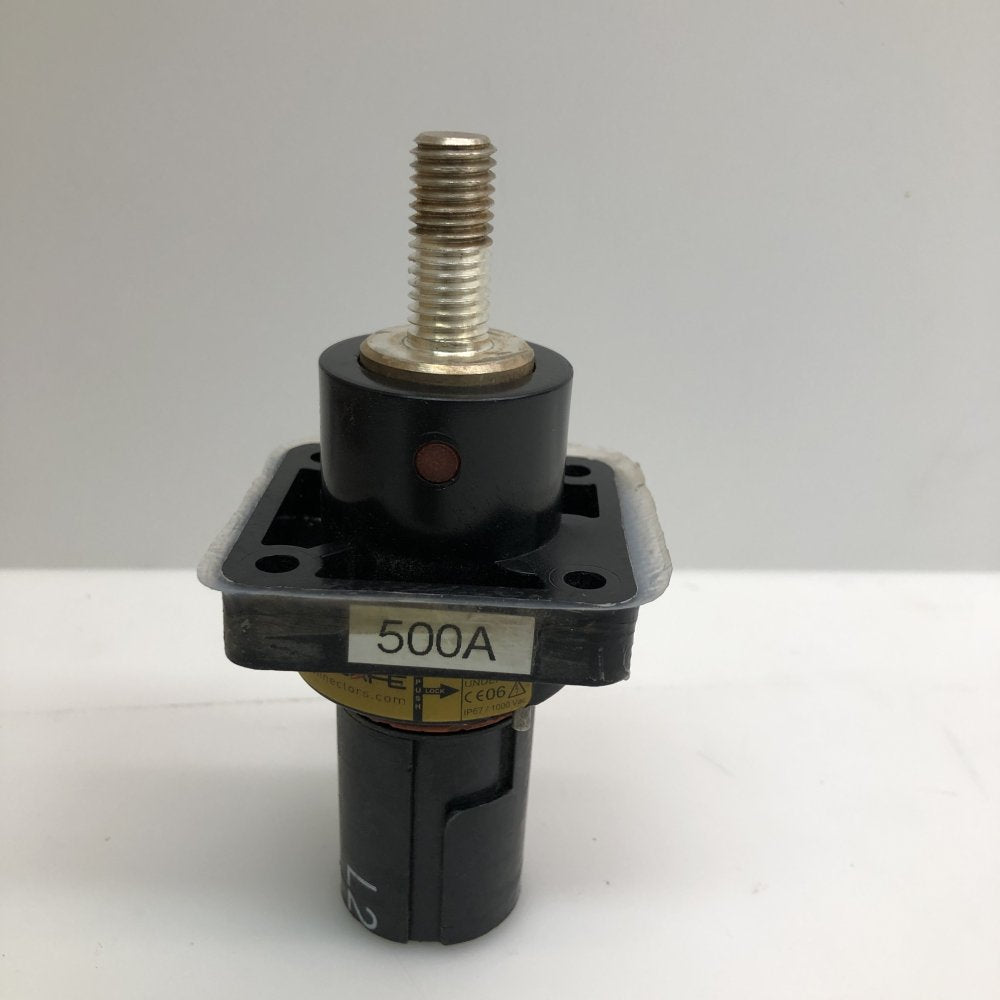 PowerSafe 500A Panel Mount Connector Stud IP67 Industrial High Current