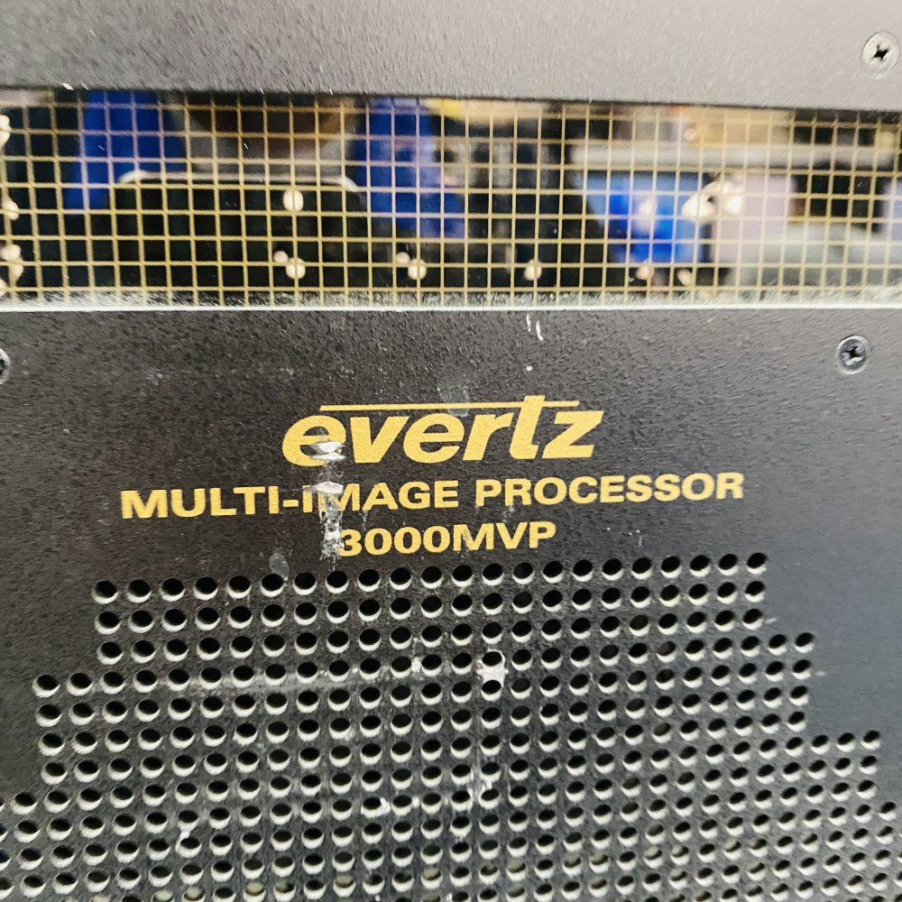 Evertz 3000MVP Multi-Image Processor HD Rack-Mount System Broadcast