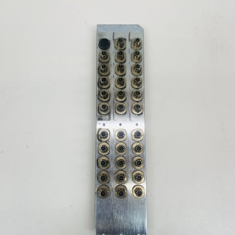 Broadcast PLINK I O Panel BNC 16x16 Evertz 3000MVP-PPR-16x16 Rear I O Rackmount