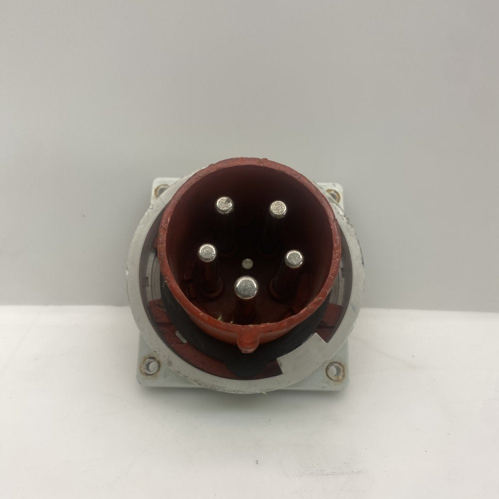 MENNEKES Typ3658 63A IEC60309 Inlet Panel Mount 240/415V Industrial Grade