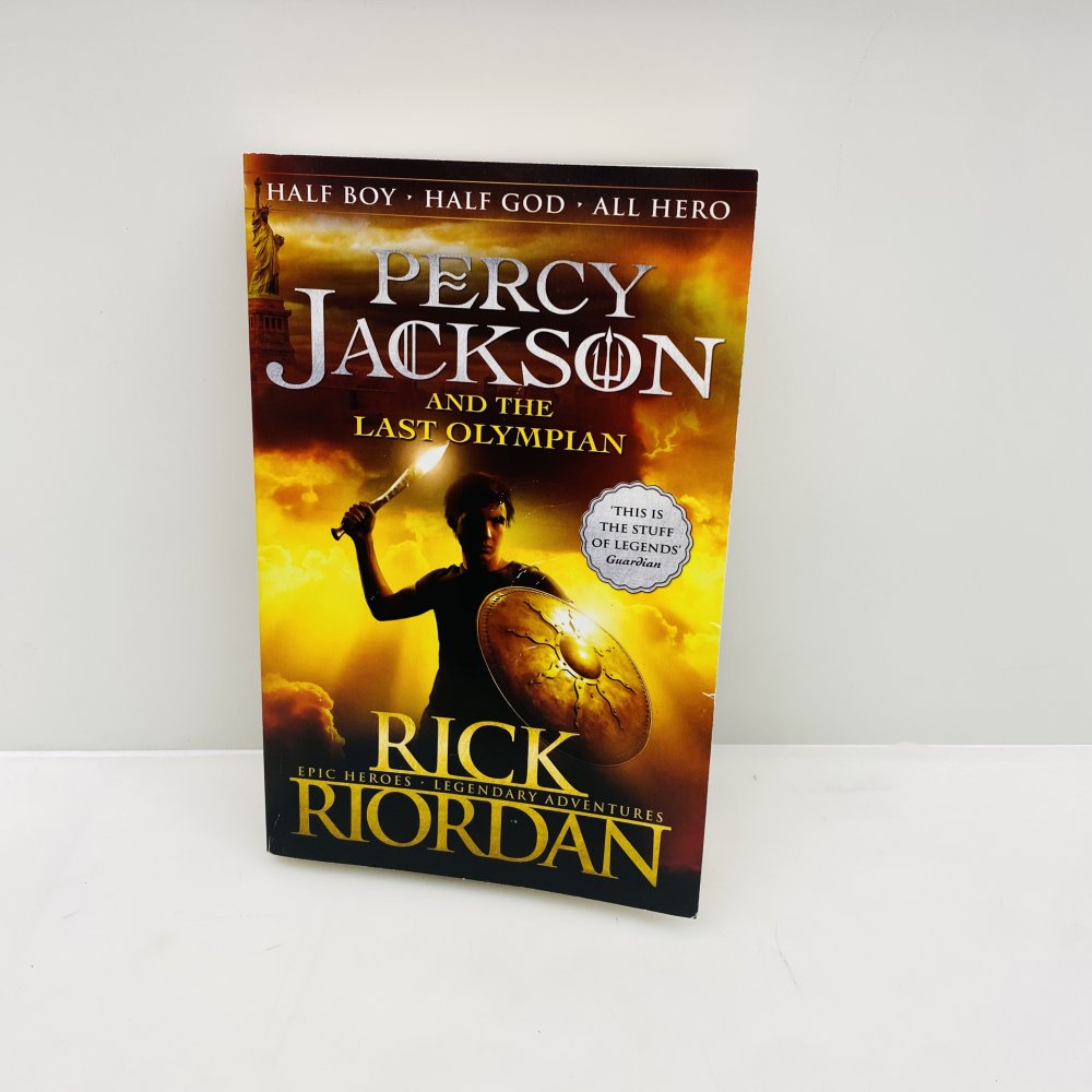 Young Adult Paperback Series Percy Jackson Rick Riordan Complete 5 Book Set