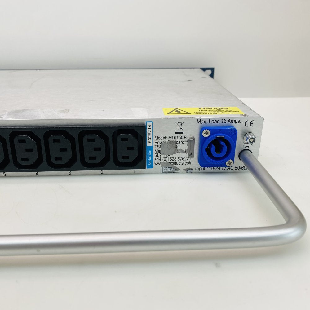 TSL PDU MDU14-B 14-Port 1U Rack Power Distribution Unit 16A - Grade C