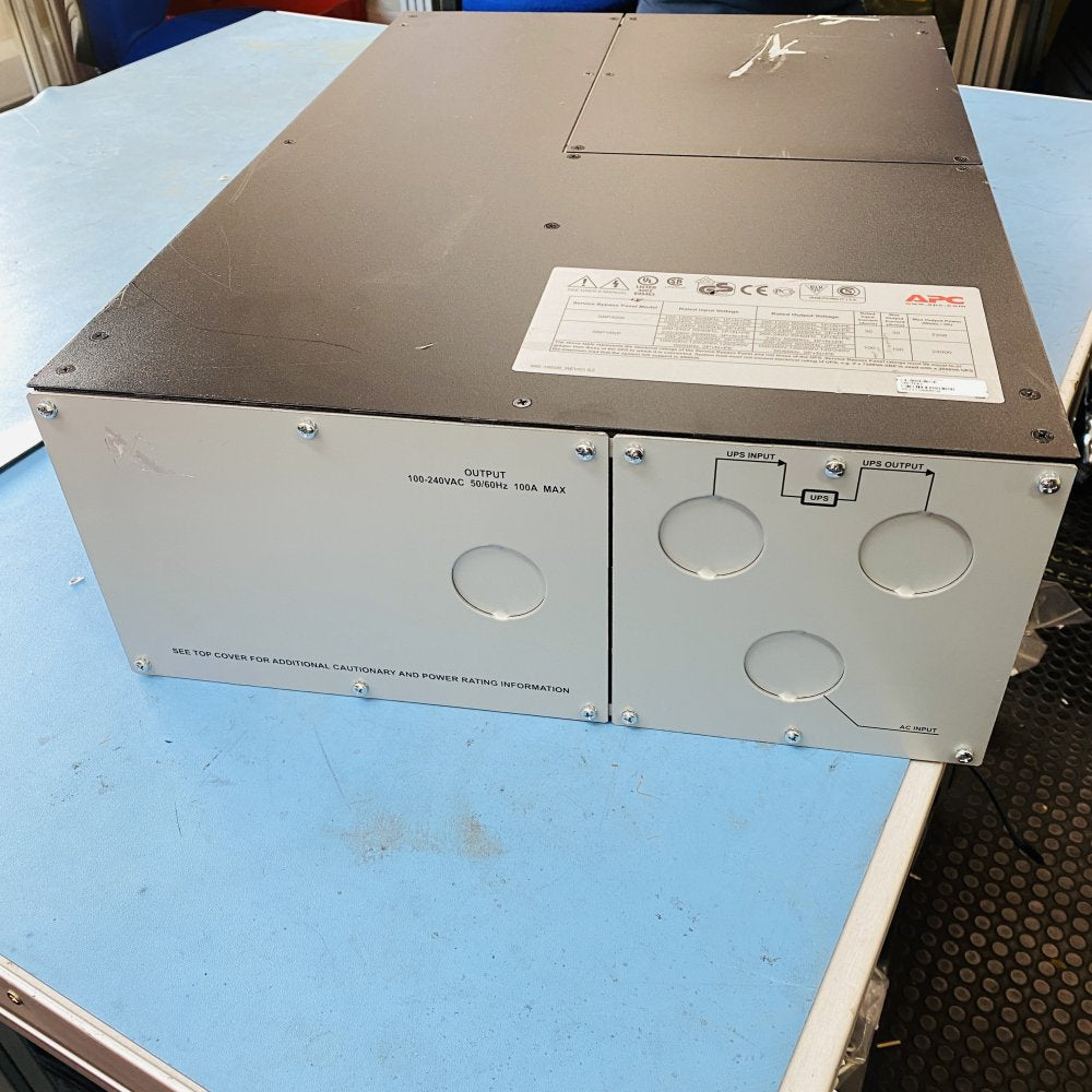 APC SBP16KP Service Bypass Panel 100-240VAC 100A 24000VA Grade-D