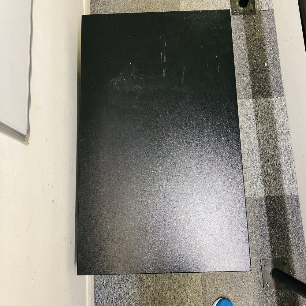 Lockable Network Server Metal Cabinet w/ Glass Door & Cooling Fans Grade-B