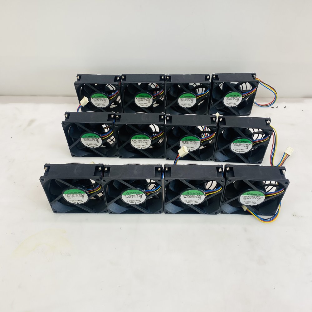 Sunon PSD1208PTBX-A DC 12V 5.9W 80x80x25mm 4-Pin PWM 12x Fan Grade A