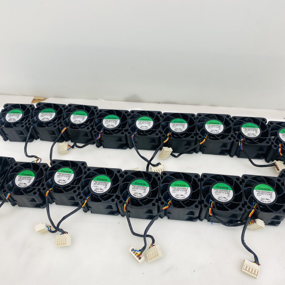 Lot of 18 Sunon PSD1204PQBX-A 12V 6.0W 40mm High Speed Server Fans Grade A
