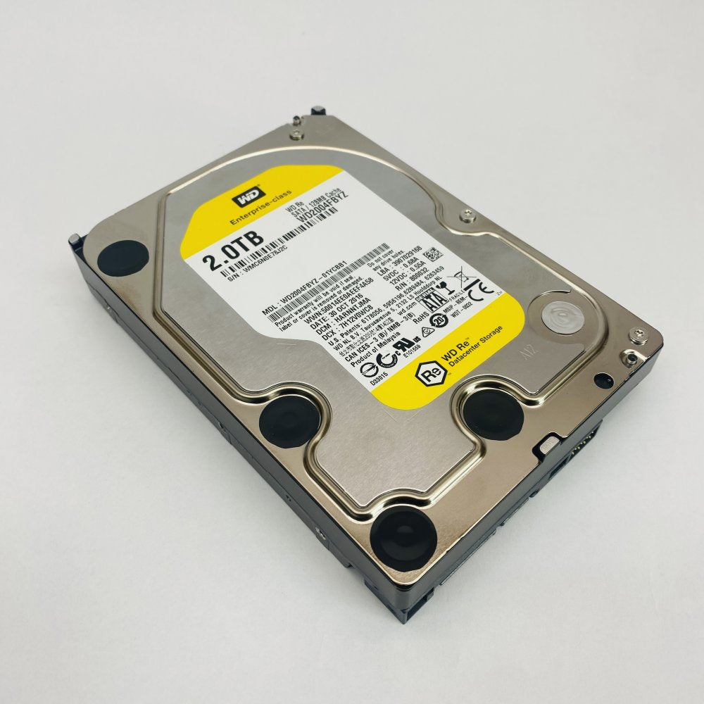WD Re 2TB Enterprise-Class SATA HDD WD2004FBYZ 128MB Cache Datacenter Grade A
