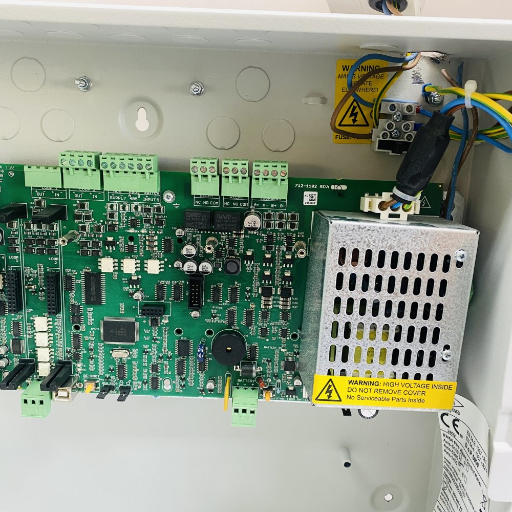 Advanced MxPro5 Fire Alarm Control Panel w/ Board, EOL Resistors Grade C