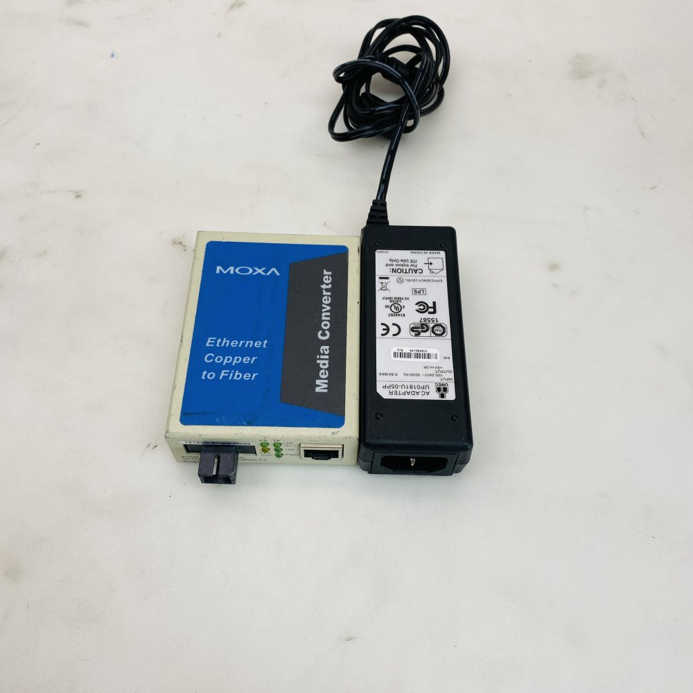 Moxa ME61A-S-SC Media Converter Ethernet to Fiber 1310nm Grade C