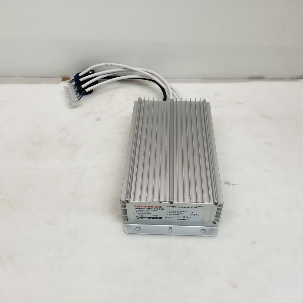 Waterproof Power Supply VHN24200H 24V 8.33A 200W IP67 LED Driver Grade B
