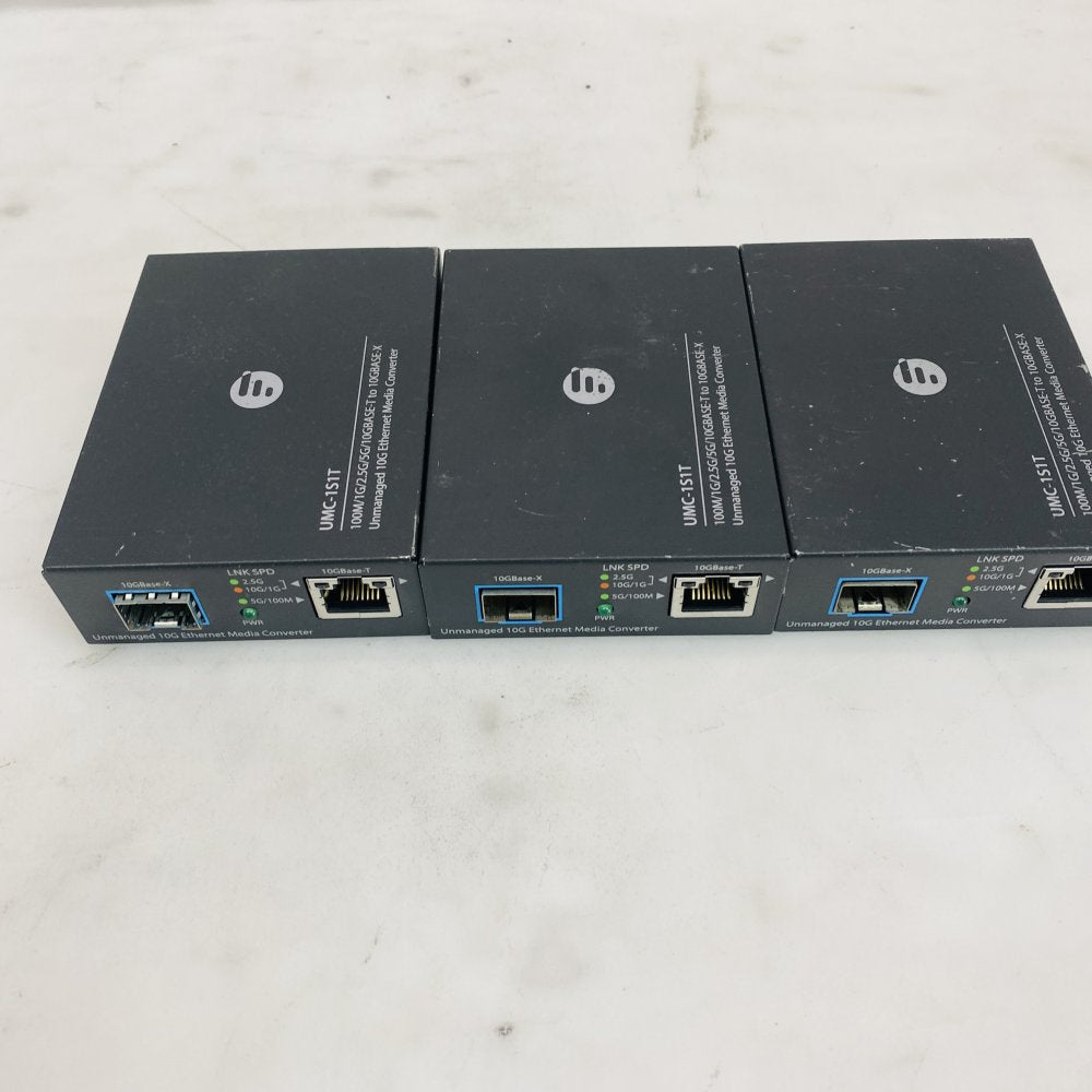 FS UMC-1S1T Unmanaged 10G Ethernet Media Converter 10GBASE-T Grade B