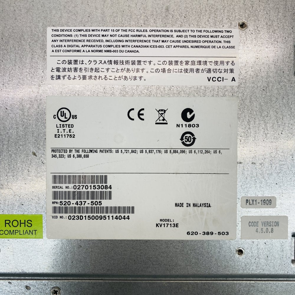 Black Box ServSwitch Octet KV1713E 8-Port KVM Switch Grade B
