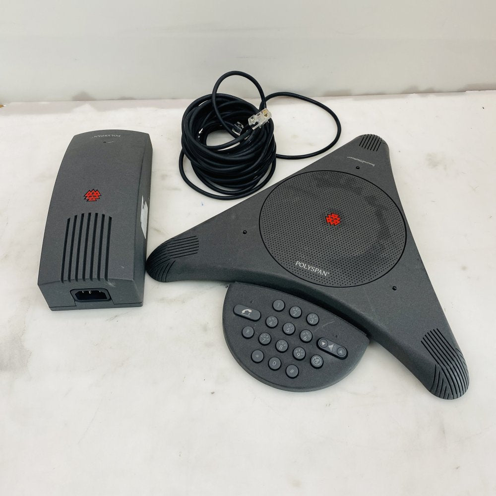 Polyspan SoundStation Conference Phone w/ Universal Module Grade C
