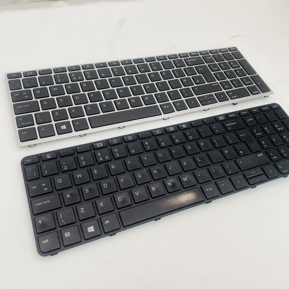 Job Lot 2x HP ProBook Laptop Keyboards (1x 650 G2 & 1x 650 G4) Grade C