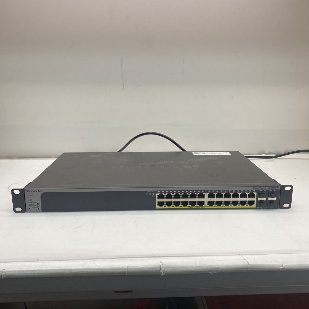 NETGEAR ProSafe GS728TP v1H1 24-Port Gigabit PoE Smart Managed Switch