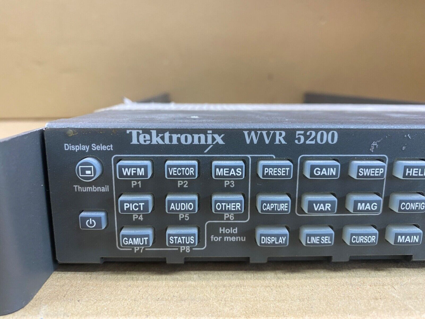 Broadcast Video Audio Rasterizer Tektronix WVR5200 SDI HD-SDI Ethernet USB