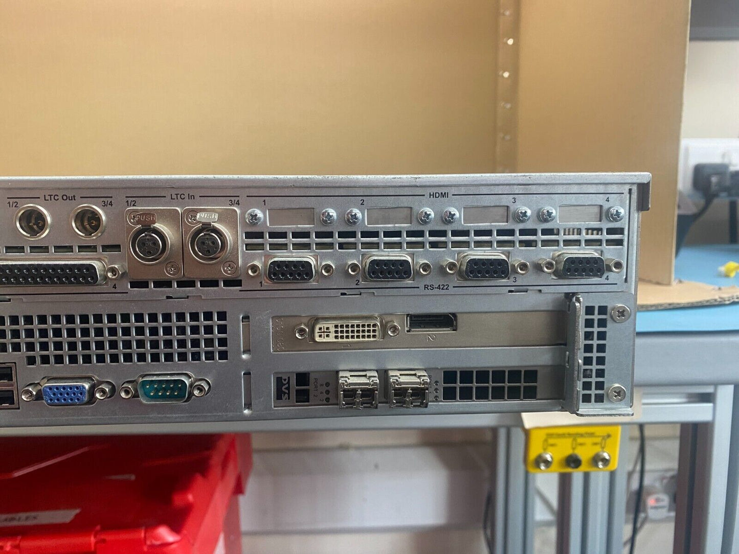 Broadcast HD SD Video Server, DVS Venice 2U 4Ch, Rack-mount, SDI, 1080p