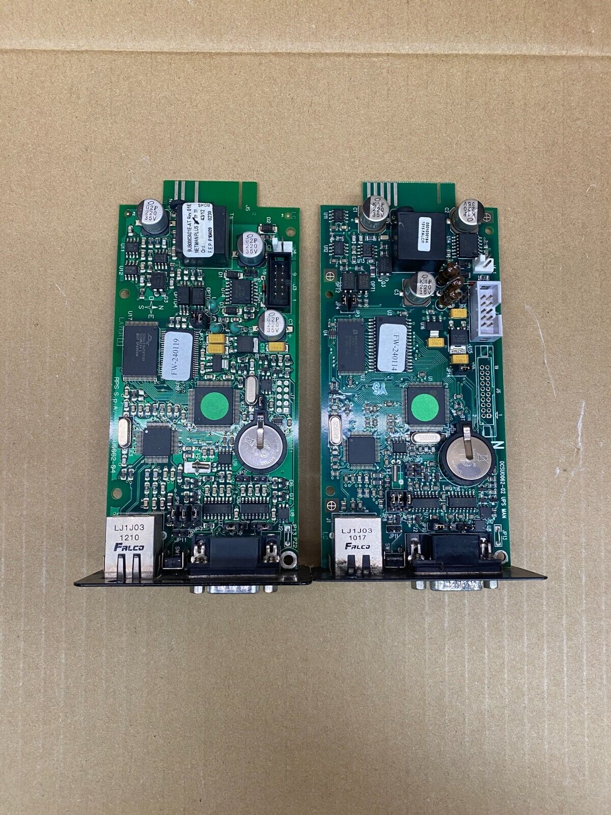 Riello NetMan 102 UPS Network Interface Cards - Remote Monitor, 10/100 Mbps