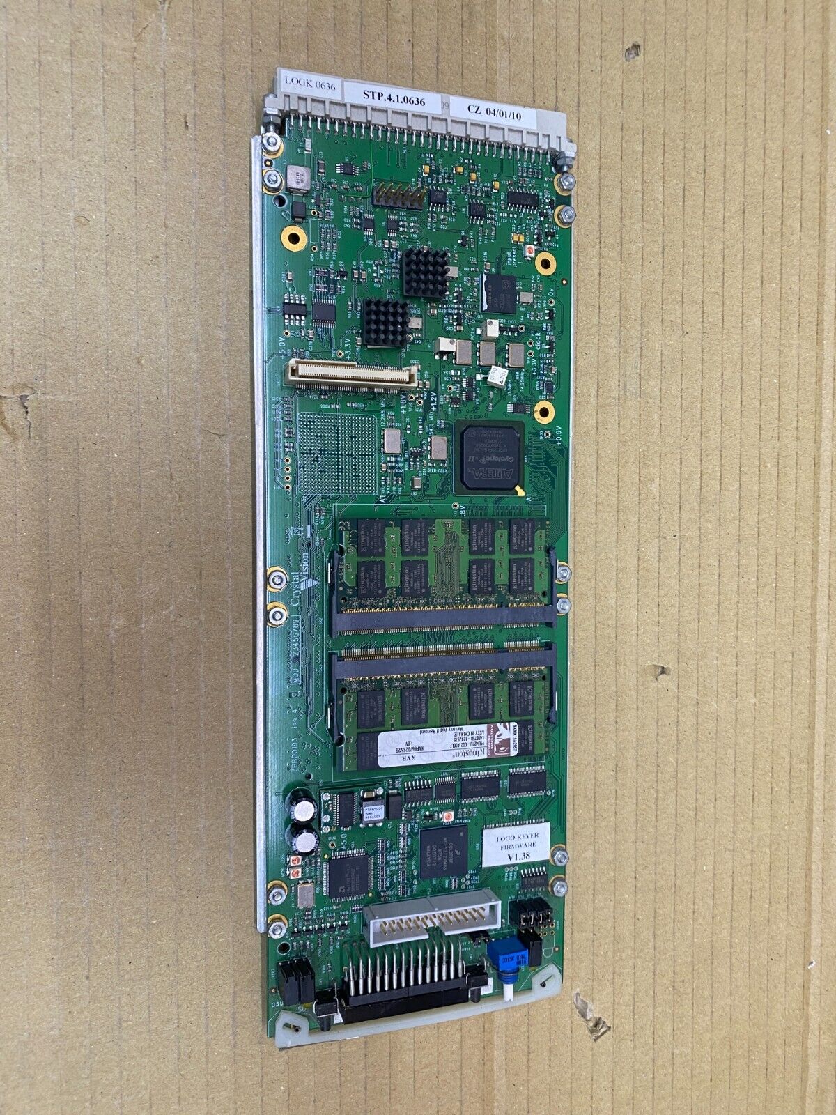 Broadcast HD SD Logo Keyer, Crystal Vision V131 4Gb SDI Input 1080p