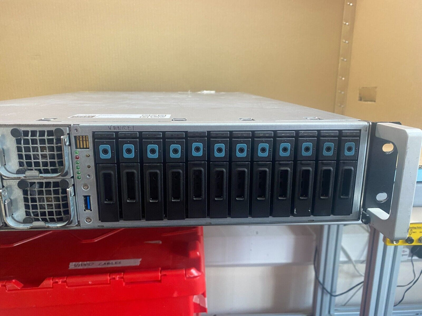 Broadcast HD SD Video Server, DVS Venice 2U 4Ch, Rack-mount, SDI, 1080p
