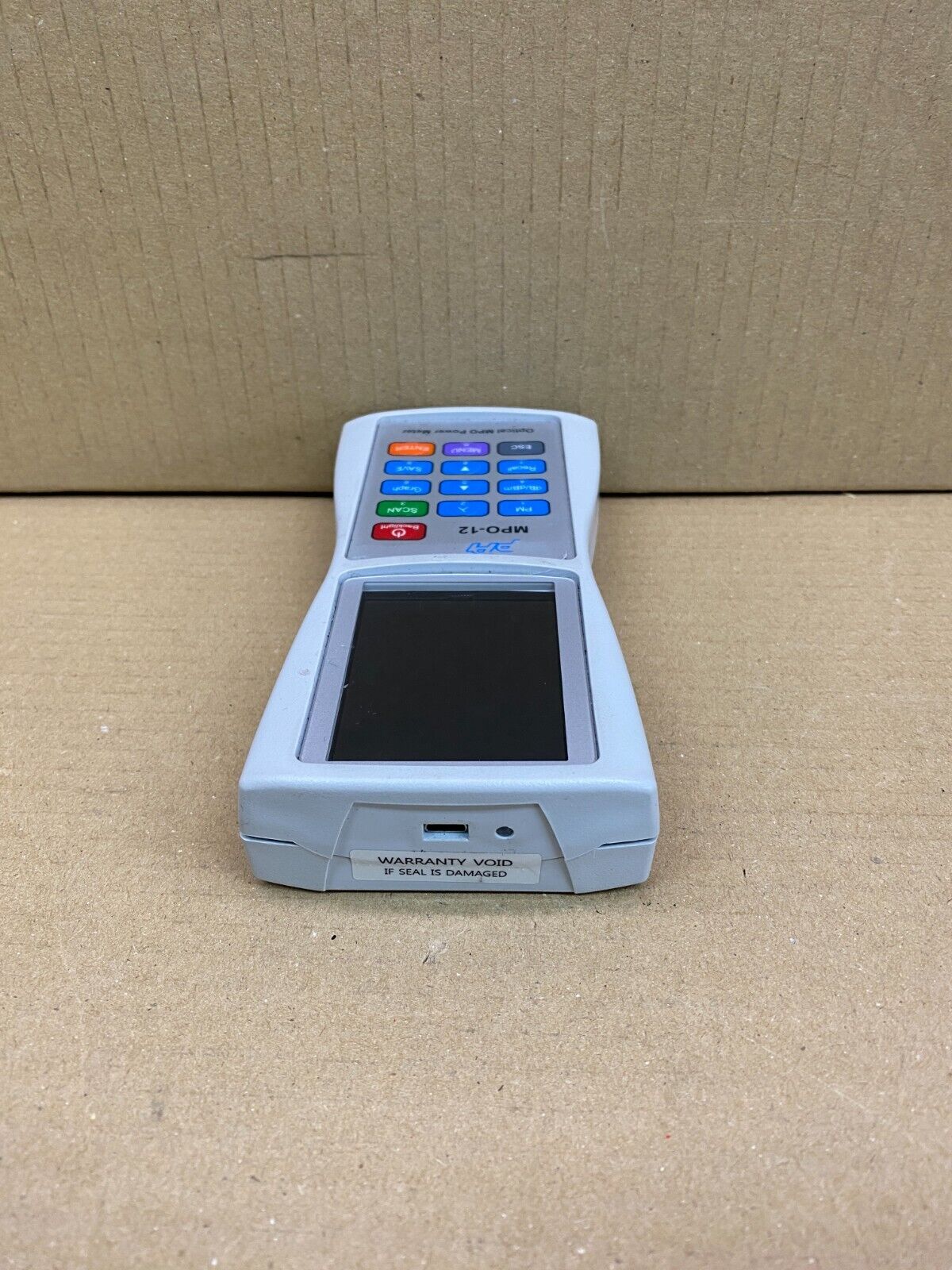 Professional MPO-12 Optical Power Meter Data Center Fiber, Ethernet Ready