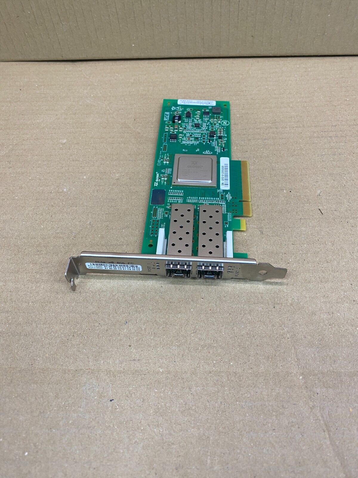 HPE 82Q 8Gb Dual Port PCIe FC Fibre Channel Card 8Gb Fibre Channel support