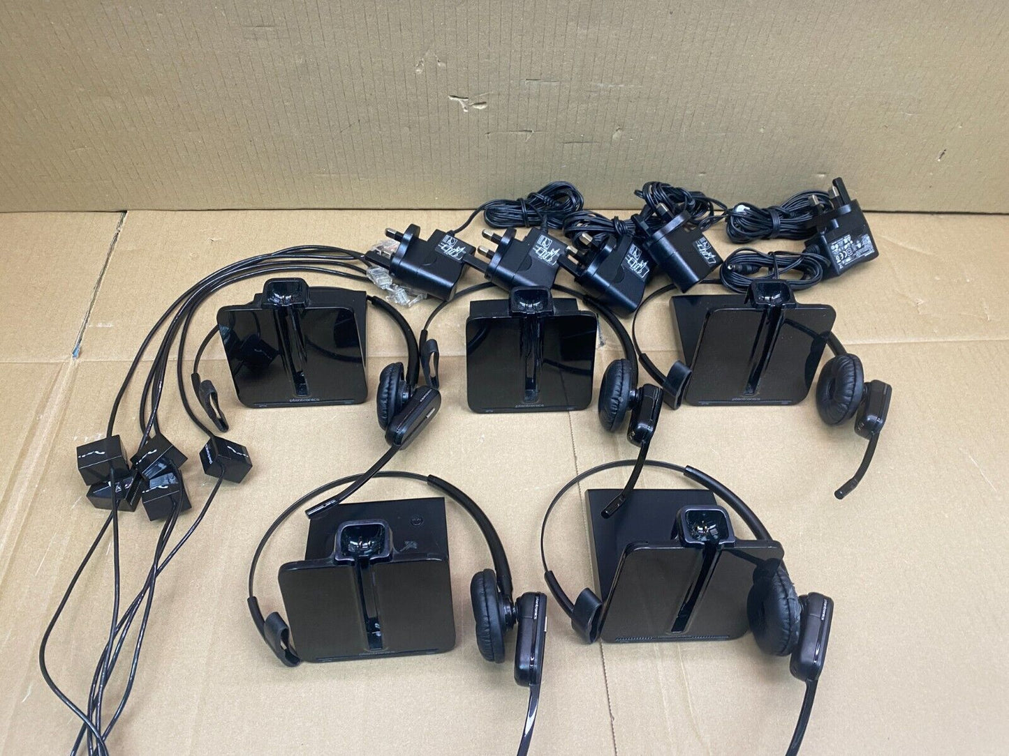 Wireless Headset Plantronics C054 A Joblot 5 Pack DECT Connectivity