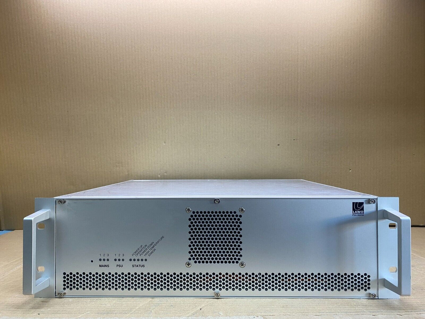 Lawo PSU 960/04 Broadcast Power Supply mc2 Series - For Parts/Repair