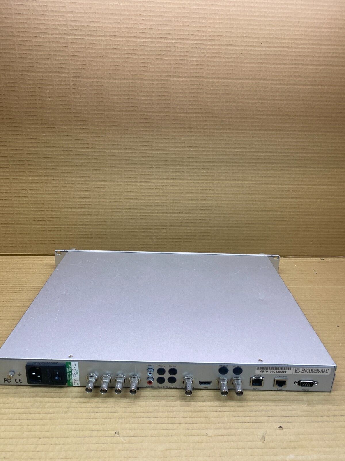 Broadcast HD MPEG-4 AVC Encoder DVEO HCoder ASI IP Ethernet 1080p Pro