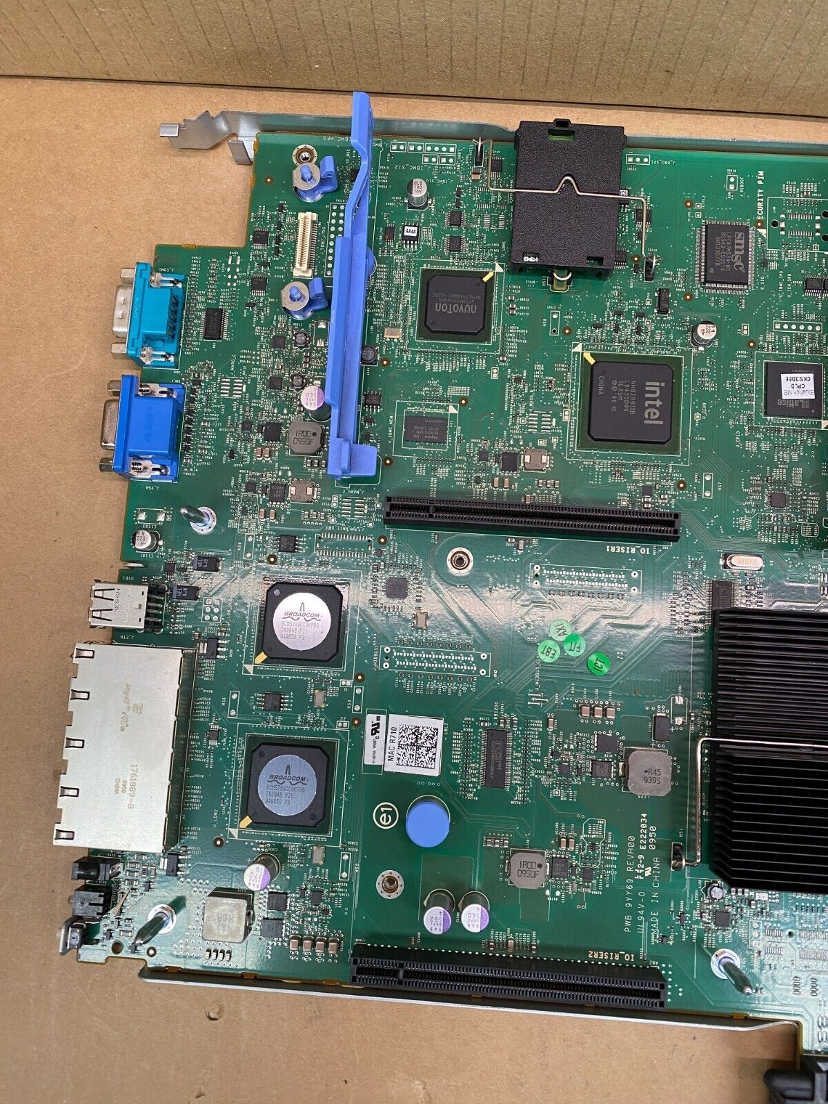 Server Motherboard Dell PowerEdge R710 Xeon E5520 9YY69 RAM Ethernet