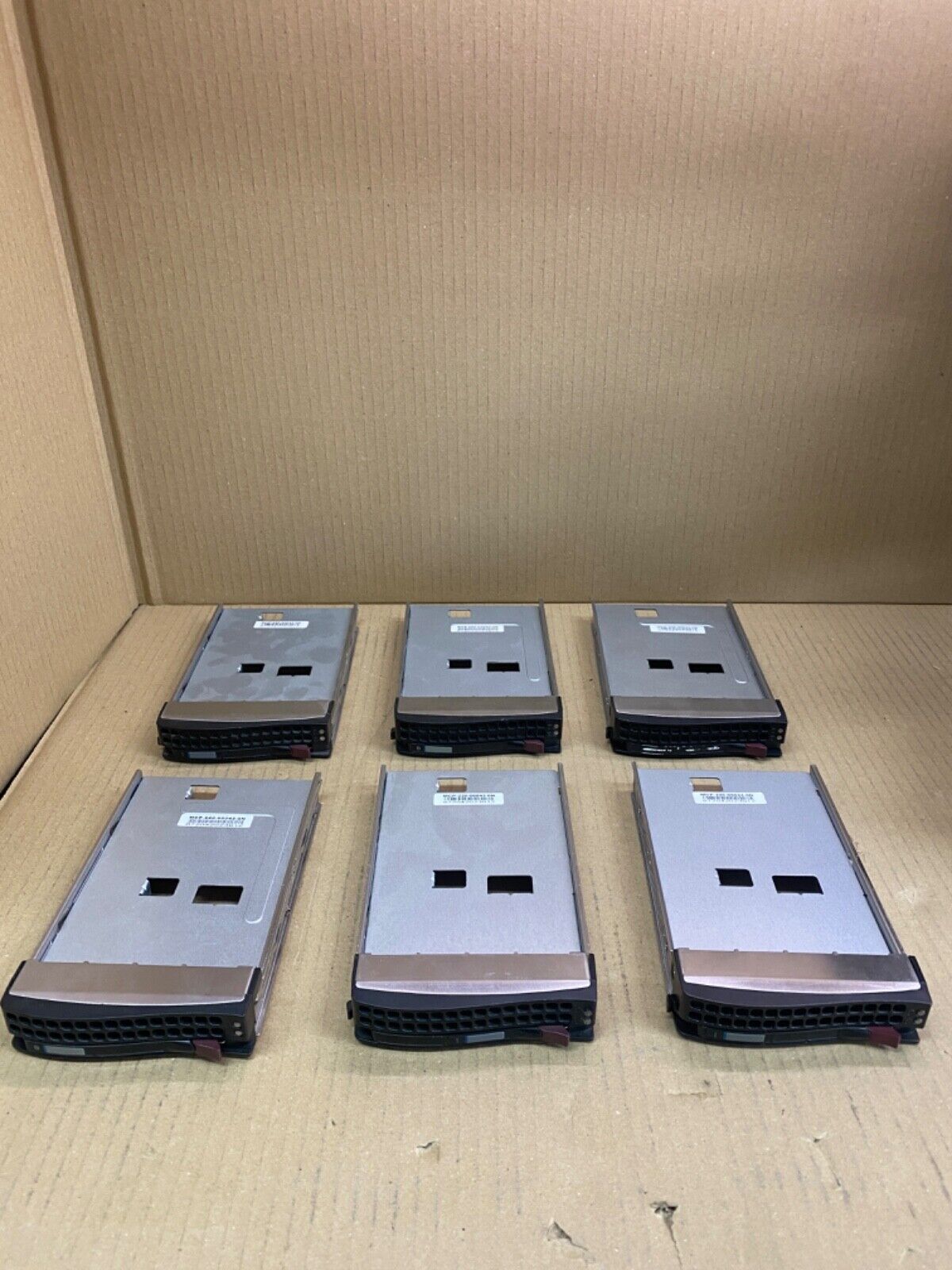 Supermicro MCP Hybrid 3.5" to 2.5" HDD Tray Adapter, -220-00043-0N, 6x Pack