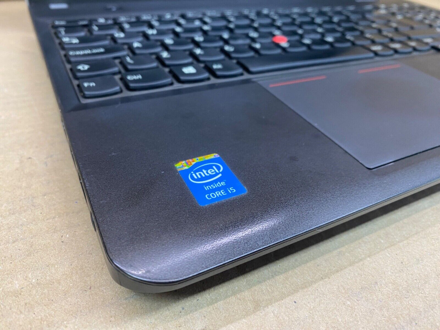 Lenovo ThinkPad E540 Laptop i5-4200M 12GB RAM 446GB SSD Win 11 Pro, Key Fault
