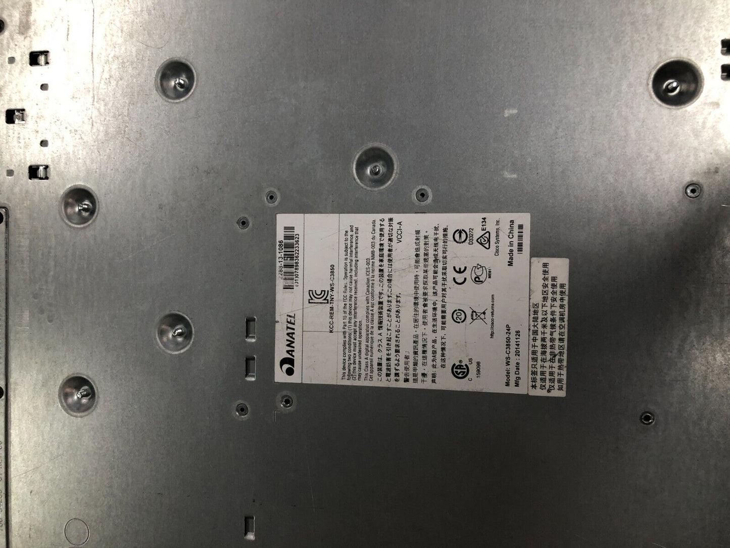 Professional Ethernet Switch Cisco Catalyst 3850 24-Port PoE UPOE, DNA, 10Gbps