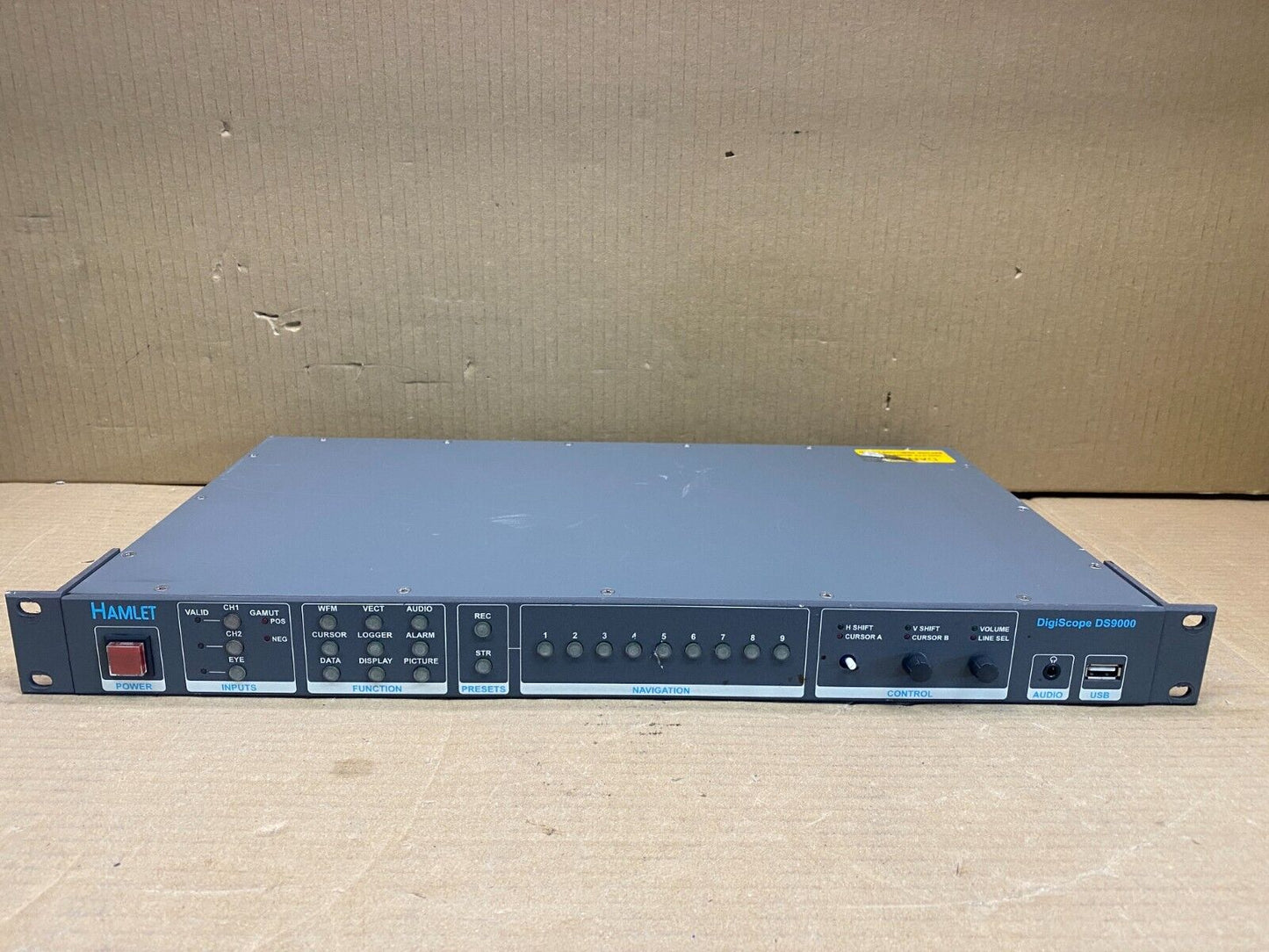Hamlet Signal Analyzer Digiscope HD/SD-SDI DS900 Base-A TSG & CST Modules