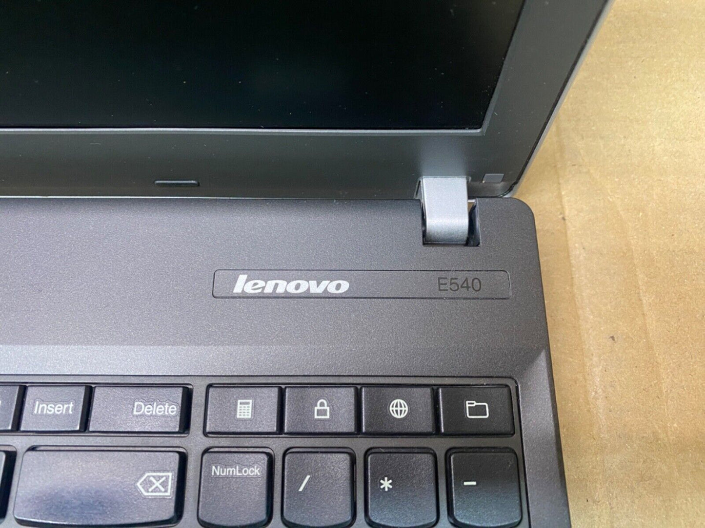 Lenovo ThinkPad E540 Laptop i5-4200M 12GB RAM 446GB SSD Win 11 Pro, Key Fault
