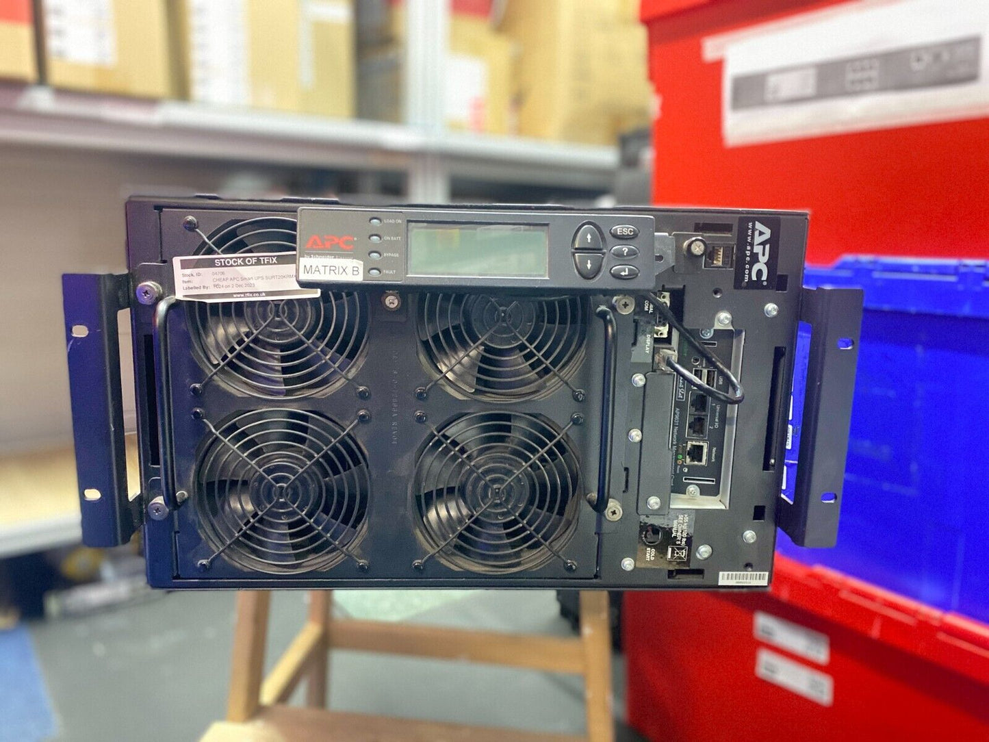 Industrial 20kVA UPS APC Smart-UPS SURT20KRMXLI Rack-Mount No Battery