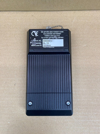 Optical Laser Source 1310nm KD Optics Model DL 13, Fiber Testing Device
