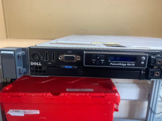 Dell PowerEdge R610 Server 2x Quad Core 2.93GHz 8GB RAM 500GB HDD Rack-Mount