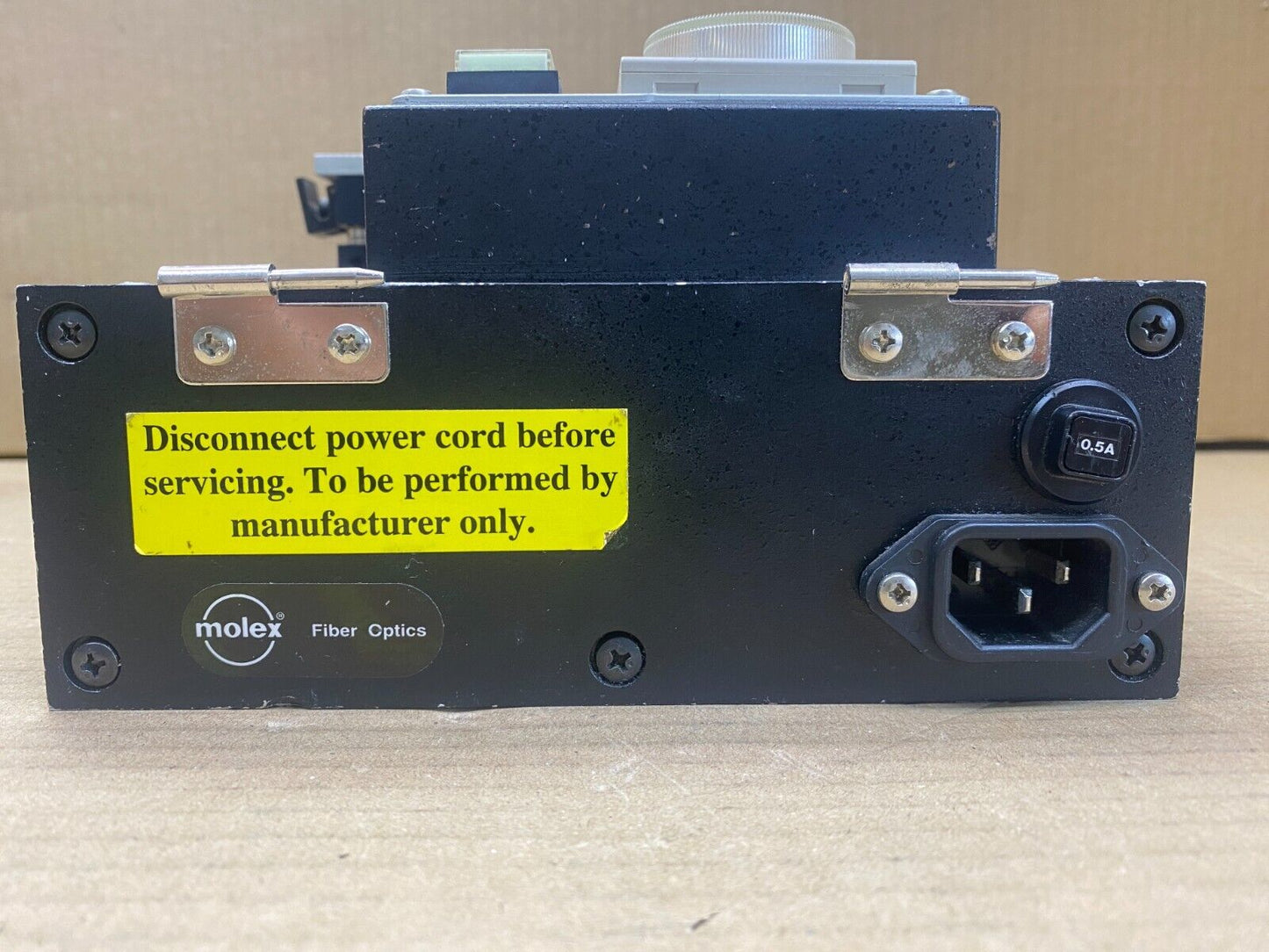 Industrial Fiber Optic Polisher, Molex, Precision Machine, Optical Connector