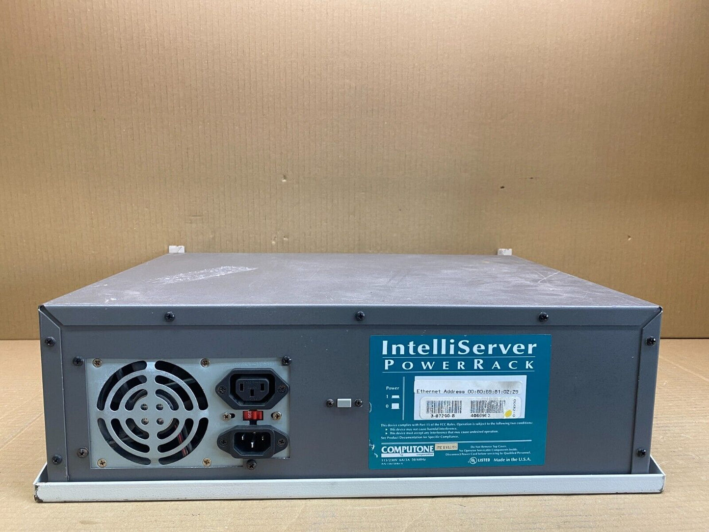 Rack-Mount Terminal Server Computone IntelliServer 16-Port Ethernet
