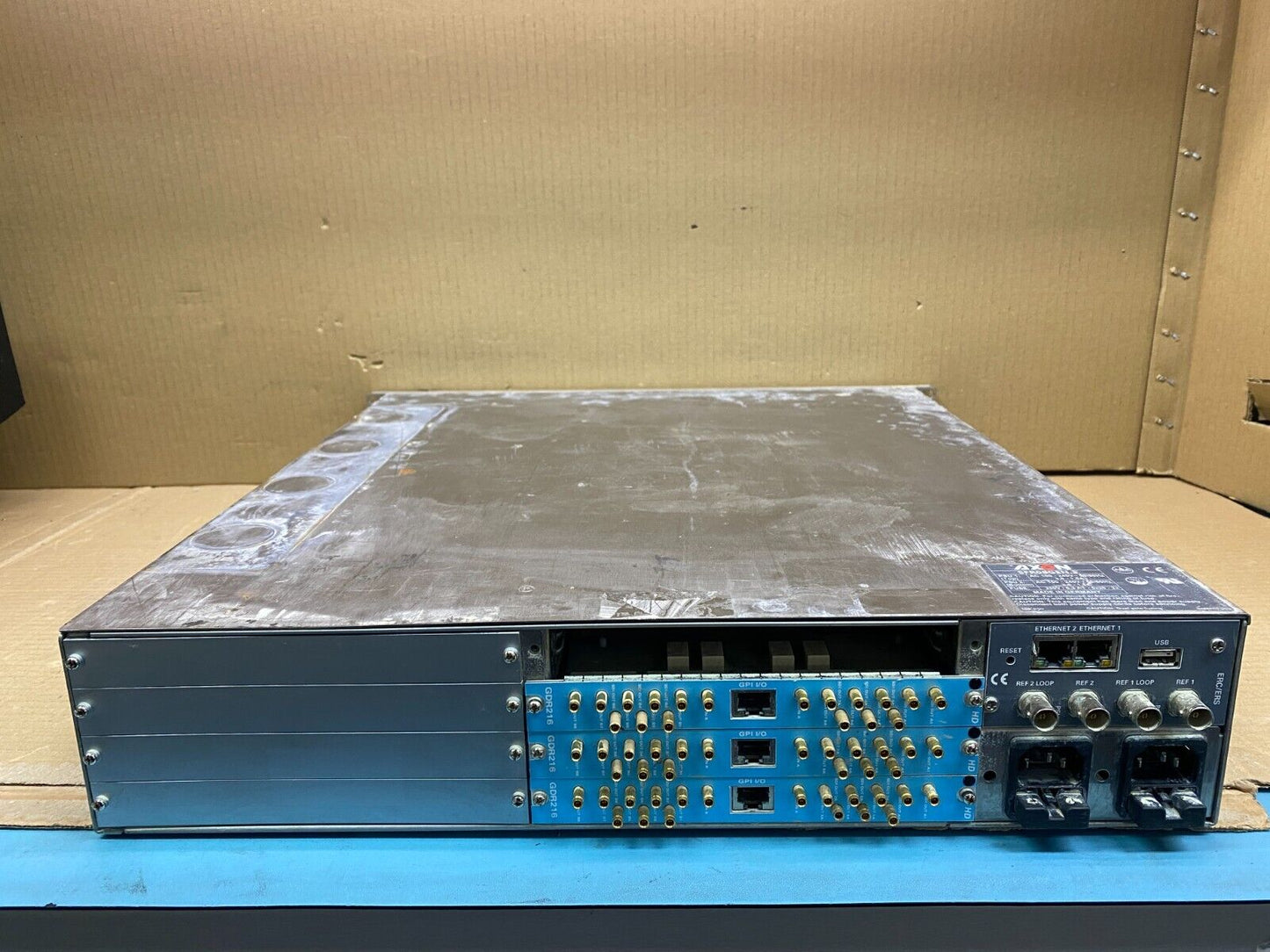 Axon Broadcast 3G HD Modular Frame System SFR-08 Gen3 2 PSU, SDI Ready