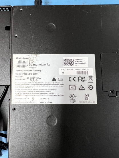 Enterprise Ethernet VPN SDN Gateway Nuage Networks 7850 NSG-E200 Router