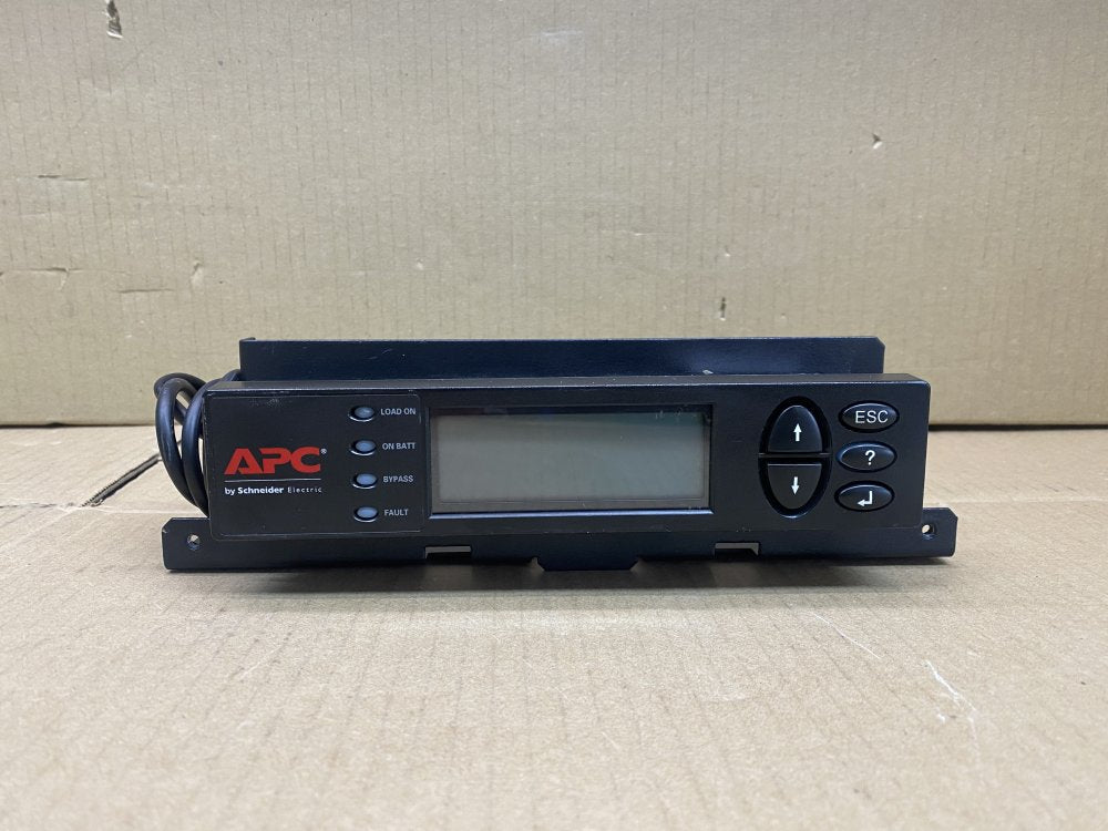 APC Control Panel AP9233 LCD for UPS Real-Time Monitoring and Management