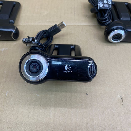 Logitech Pro Webcam 9000 & B525 HD Bundle 6 Pack with Autofocus & USB