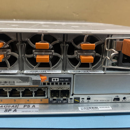 Enterprise SAS Storage Enclosure EMC BPE12 48GB RAM Dual Processor