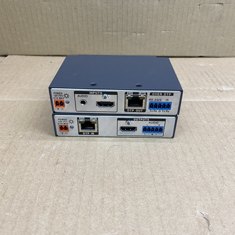 HDMI 4K 230 Tx Rx AV Extender Extron DTP Set 70m 4K HDCP RS-232/IR